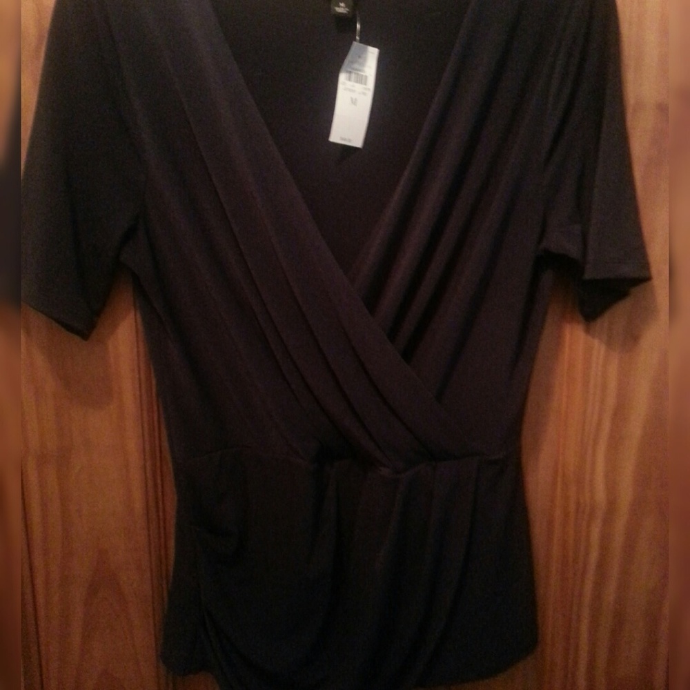 COPY - ANN TAYLOR- Navy Blue Top Size M